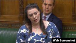 英国下议院外交事务委员会主席凯恩斯(Alicia Kearns)