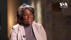 Ексклюзивне інтерв'ю Голосу Америки: Посолка США в ООН Лінда Томас-Грінфілд. Відео  Ексклюзивне інтерв'ю Голосу Америки: Посолка США в ООН Лінда Томас-Грінфілд. Відео