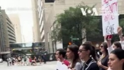 У США мітингували на підтримку України та "Охматдиту". Відео У США мітингували на підтримку України та "Охматдиту". Відео