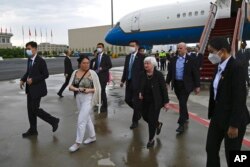 美国财长耶伦抵达北京。(2023年7月6日)