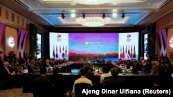 Cuộc họp của các ngoại trưởng ASEAN ở Jakarta, Indonesia, ngày 11/7/2023.