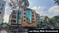 Tòa nhà trụ sở của Tập đoàn Vạn Thịnh Phát trên đường Trần Hưng Đạo ở Quận 1 của TPHCM.