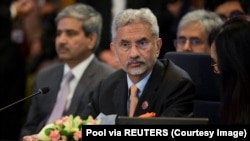 资料照:印度外交部长苏杰生