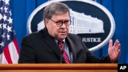 Mantan Jaksa Agung AS William Barr