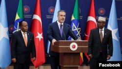 ኣቐዲሙ ካብ ዝተኻየደ ርክብ ሶማልን ኢትዮጵያን ኣብ ቱርኪየ