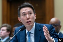 CEO TikTok Shou Zi Chew, Kamis, 23 Maret 2023. (Foto: AP)