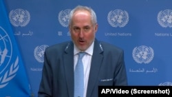 Stephane Dujarric, Juru Bicara Sekretaris Jenderal PBB