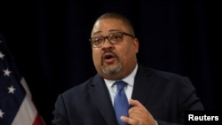 曼哈顿地区检察官阿尔文·布拉格(Alvin Bragg)。(路透社照片)