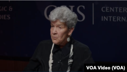 2024年1月26日,美国商务部负责国际贸易的副部长拉戈(Marisa Lago)在华盛顿智库战略与国际研究中心的一次对话上。