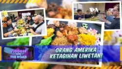 Vlogger on The Road: Orang Amerika Ketagihan Liwetan!