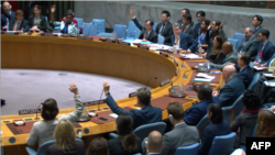 유엔 안보리가 3월28일 전체회의를 열고 대북제재위원회 산하 전문가패널의 임기를 내년 4월까지 1년 연장하는 내용의 결의안을 표결에 부쳤지만, 상임이사국인 러시아의 거부권 행사로 결의안은 부결됐다.