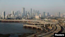 印度孟买城远眺 (2024年3月7日)