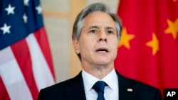 资料照:美国国务卿布林肯。