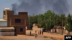 苏丹喀土穆仍然战火弥漫。(2023年5月3日)