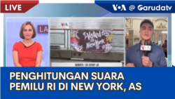 Laporan VOA untuk Garuda TV: Penghitungan Suara Pemilu RI di AS  Laporan VOA untuk Garuda TV: Penghitungan Suara Pemilu RI di AS
