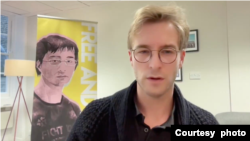 “对华政策跨国议会联盟”行政总裁裴伦德（社交媒体X截图）