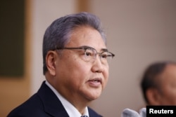 资料照:韩国外长朴振