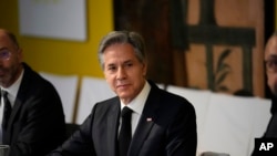 美国国务卿安东尼·布林肯在慕尼黑举行的慕尼黑安全会议上,2023年2月18日.