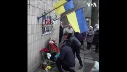 乌克兰民众悼念被俄罗斯军队屠杀的布查平民  乌克兰民众悼念被俄罗斯军队屠杀的布查平民