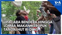 Upacara Bendera Hingga Lomba Makan Kerupuk Tandai HUT RI di AS Upacara Bendera Hingga Lomba Makan Kerupuk Tandai HUT RI di AS