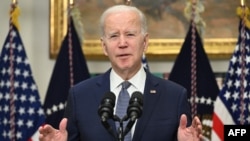 资料照片:美国总统拜登。