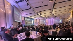 1. 位于台北的东南亚影响力联盟9月11日举办“2023年地缘政治高峰论坛”,来自境内外逾200位的国际关系专家与会,共同探讨美中大国角力、台海紧张局势等议题。(美国之音特约记者方琦摄影)。