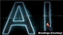 资料照:美国智库布鲁金斯学会就中国军用AI武器研究报告的示意图。(图片来自布鲁金斯学会网站)