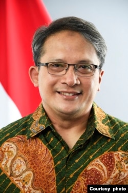 Direktur Timur Tengah Kemlu RI, Bagus Hendraning Kobarsyih (courtesy: Kemlu RI)