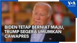 Biden Tetap Berniat Maju, Trump Segera Umumkan Cawapres Biden Tetap Berniat Maju, Trump Segera Umumkan Cawapres