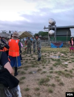 巴拿马难民营的军人(拍摄:小白)