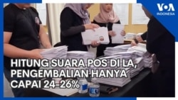 Penghitungan Surat Suara Hari Kedua di Los Angeles, Fokus ke Surat Suara Pos Penghitungan Surat Suara Hari Kedua di Los Angeles, Fokus ke Surat Suara Pos