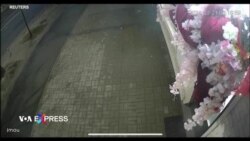 Camera tại cửa hàng bán hoa ở Kyiv ghi lại khoảnh khắc vụ tấn công phi đạn của Nga  Camera tại cửa hàng bán hoa ở Kyiv ghi lại khoảnh khắc vụ tấn công phi đạn của Nga