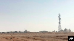 资料照片:2018年10月22日,叙利亚南部阿尔坦夫军事前哨。(美联社照片)