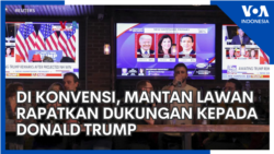 Di Konvensi, Mantan Lawan Rapatkan Dukungan kepada Donald Trump
