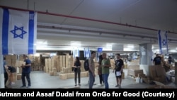 特拉维夫的物流中心（照片受访者提供）