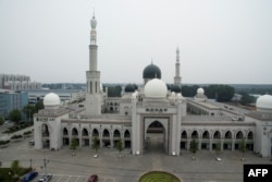 资料照:北京房山窦店清真寺 (2017年6月21日)