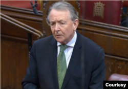 英国上议院议员奥尔顿勋爵(Lord David Alton)(照片来源:英国国会)