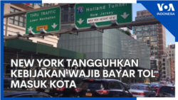 New York Tangguhkan Kebijakan Bayar Tol Masuk Kota New York Tangguhkan Kebijakan Bayar Tol Masuk Kota