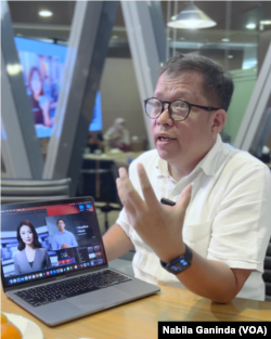 Penasihat AI media tvOne.ai, Apni Jaya Putra.