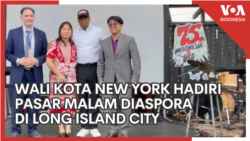 Wali Kota New York Hadiri Pasar Malam Diaspora di Long Island City Wali Kota New York Hadiri Pasar Malam Diaspora di Long Island City