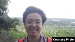 资料照片:中国批评人士、知名博主阮晓寰。