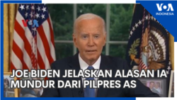 Joe Biden Jelaskan Alasan Ia Mundur dari Pilpres AS Joe Biden Jelaskan Alasan Ia Mundur dari Pilpres AS