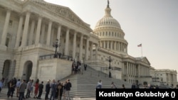 资料照片:美国国会大厦。