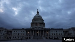 资料照片:美国国会。
