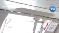 Sắp hạ cánh, hành khách mở cửa thoát hiểm, 12 người bị thương Sắp hạ cánh, hành khách mở cửa thoát hiểm, 12 người bị thương