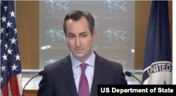 资料照: 美国国务院发言人马修·米勒(Matthew Miller)