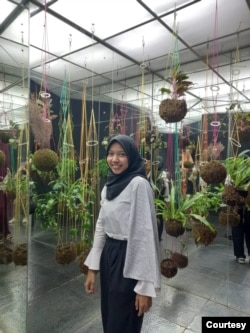 Tara Ainun Adila, co-founder Slow Fashion Indonesia (SFI). (Courtesy: Tara)