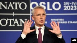 资料照:北约秘书长斯托尔滕贝格