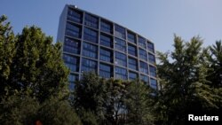 资料照：在北京的中植企业集团总部（2023年8月22日）