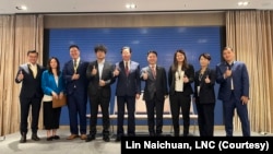 “2023中国影响力(China in the World)峰会”12月5日于台北开幕(美国之音特约记者林乃绢拍摄)。